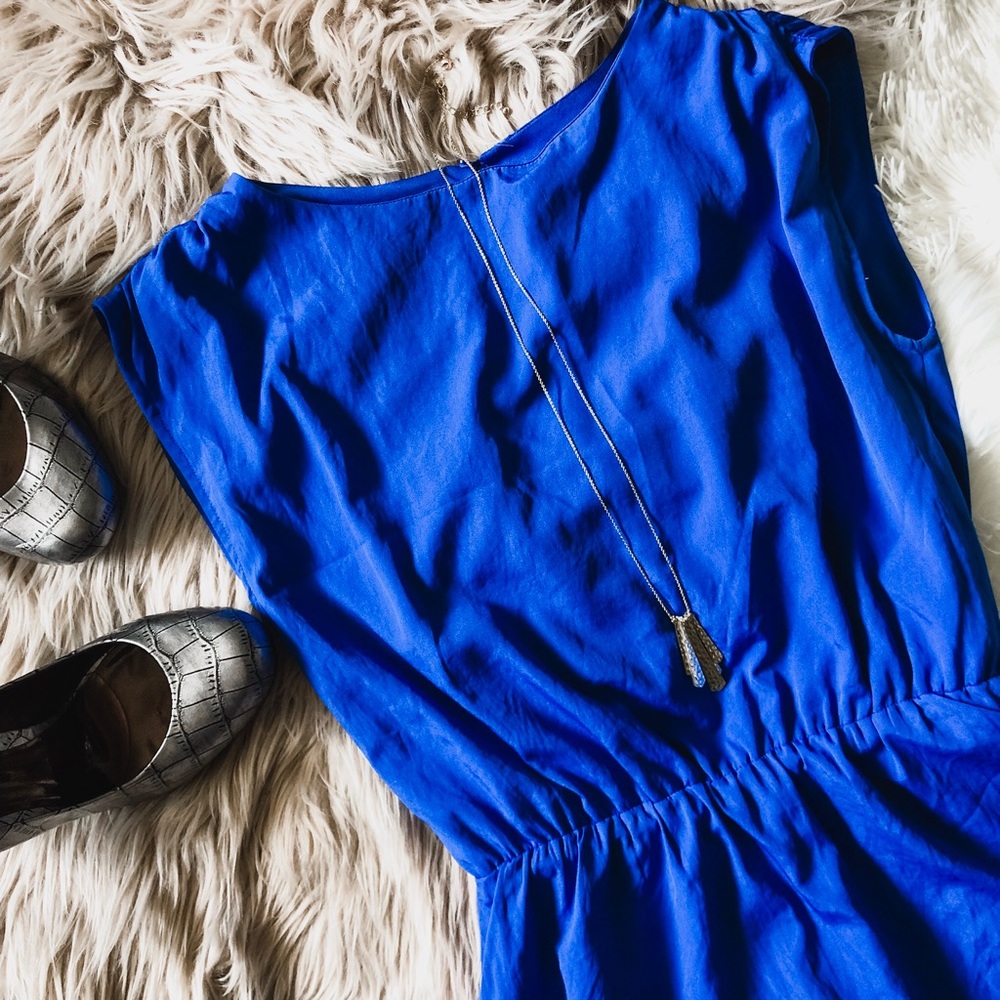 Royal Blue Dress